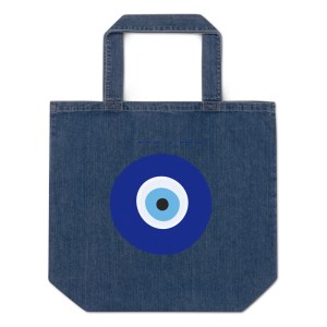 Mati Organic denim tote bag